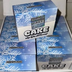 Snowflake Cake Cart